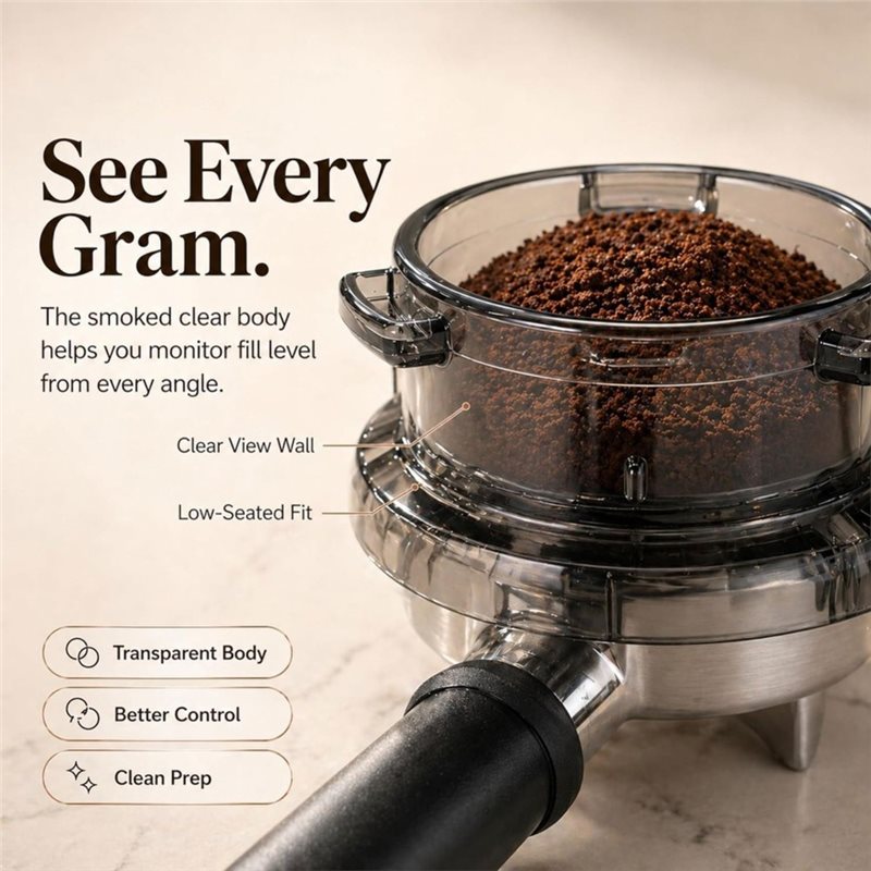 A65T-Twist-Lock Portafilter Do - Breville Espresso Barista Touch review and price