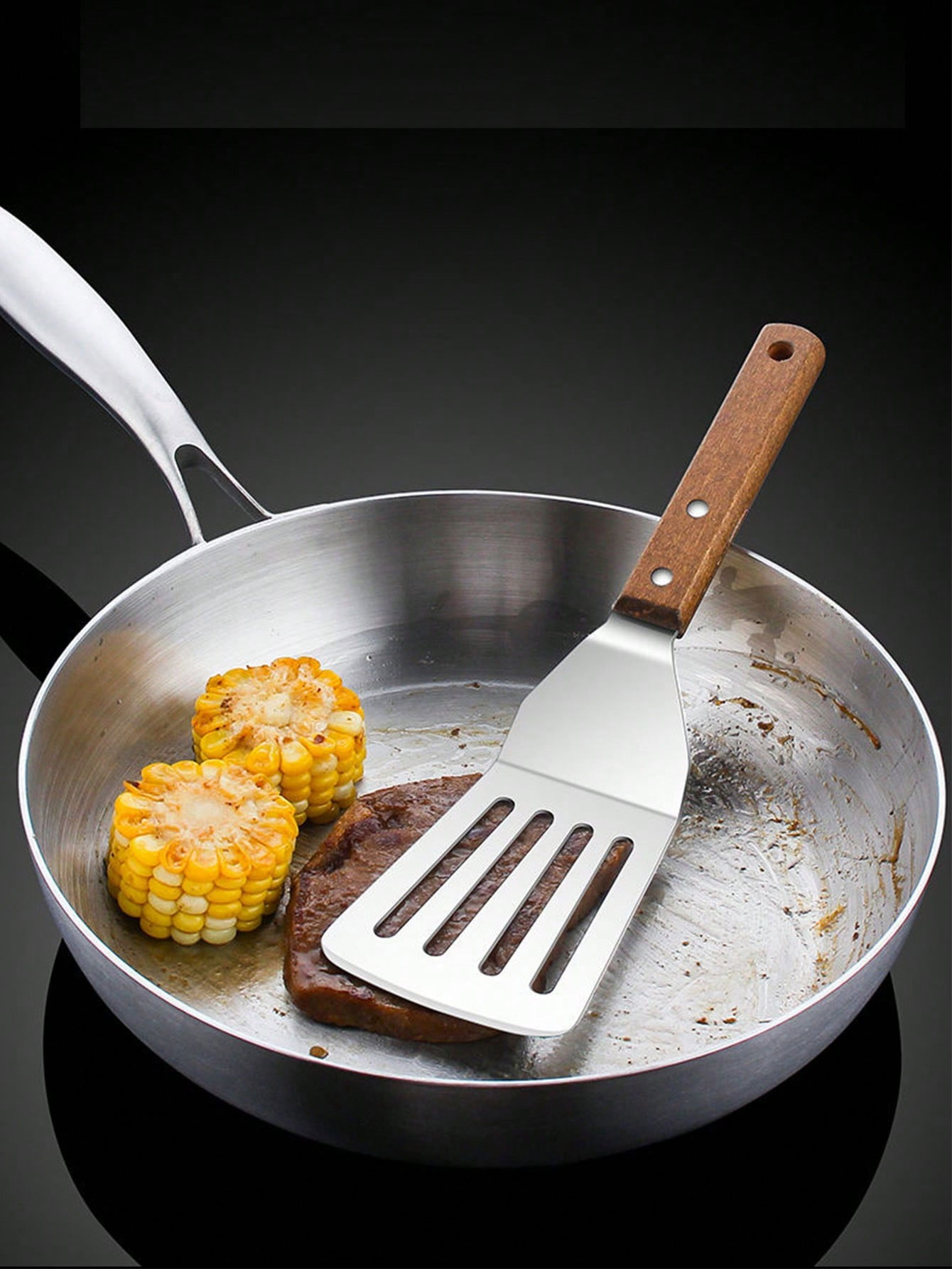 Teppanyaki Spatula, Stainless  - Okonomiyaki Spatula review and price