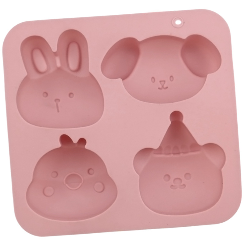 Wholesale 4-cavity Animal Chic - Bunny Cake Mold review and price