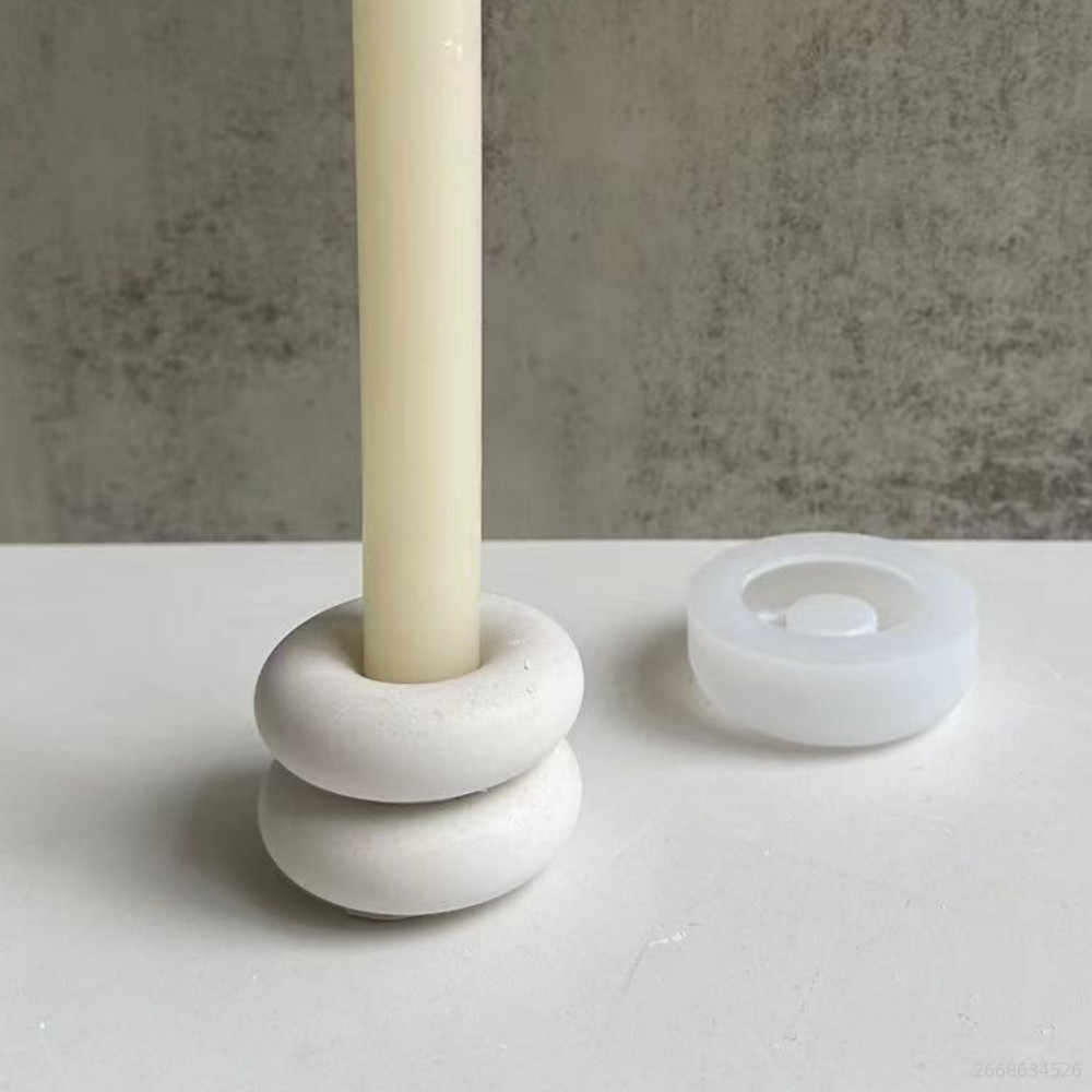 Circular Donut Candle Holder S - Donut Mold Silicone review and price